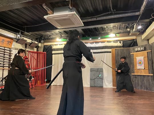 6月の忍者堂 殺陣教室